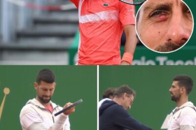 Novak Djokovic sets record for MOST injured man after disturbing scenes at Monte-Carlo Masters, everyone worried.