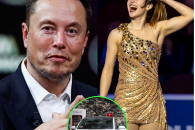 Elon Musk, in a gesture of admiration, presents Alysa Liu with a Tesla, celebrating her historic achievement as the first American woman in 19 years to clinch the World Figure Skating Championship title.