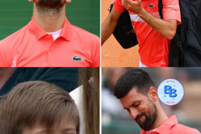 Novak Djokovic’s son spotted watching rival in Monte-Carlo days after Serb’s shock loss.