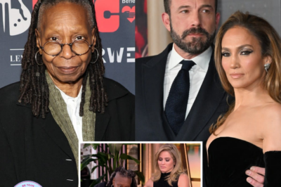 Whoopi Goldberg nearly faints, lies down on The View table after trying to get through a discussion about Jennifer Lopez and Ben Affleck.