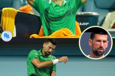 Novak Djokovic refuses to discuss eye ailment after shock Miami Open loss