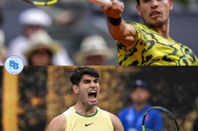 Carlos Alcaraz Caught Playing Tennis At 3 AM On A Rooftop In Madrid