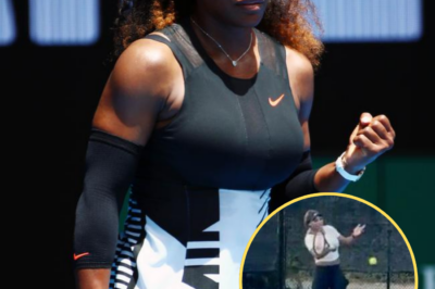 Serena Williams has not played professional tennis for two years but has hinted that she could be set for a comeback after sharing a video of herself on the court.