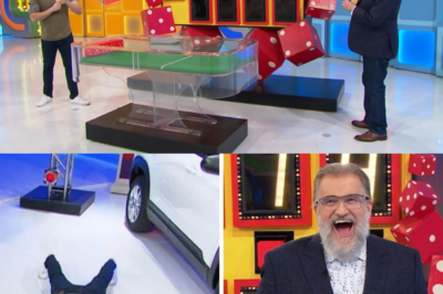 Excited ‘Price is Right’ contestant does 20 push-ups with the show’s model after winning a car