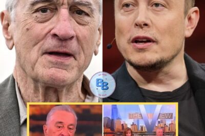 BREAKING NEWS: Robert De Niro defends Joy Behar and attacks Elon Musk on The V!ew: He doesn’t deserve your trust