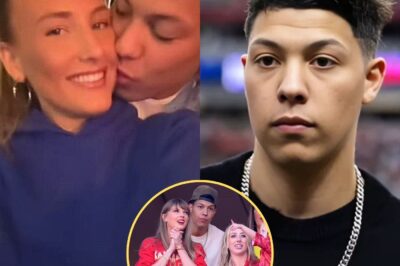 Jackson Mahomes just dropped a bizarre TikTok revealing his new girlfriend, exactly one year after a sex assault scandal made national headlines. Who is this mystery woman, and does she even know what happened last year?