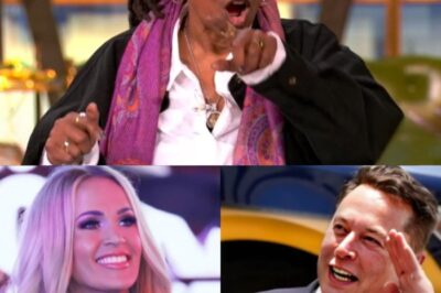LIVE TV BREAKDOWN: Whoopi Goldberg BREAKS DOWN in Tears—“You Guys Are So Cruel!”—as Elon Musk and Carrie Underwood Publicly UNITE to EXPOSE Dark Secrets Behind ‘The View’ in Shocking Takedown!