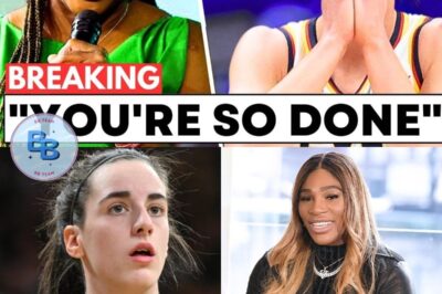SHOCKING SCANDAL: Serena Williams ACCUSED of RACIST Remark Toward Caitlin Clark-Fans OUTRAGED, Sports World in UPROAR Over Explosive Confrontation!