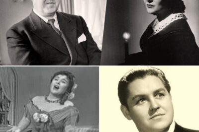 Two of opera’s most celebrated voices, Victoria de los Ángeles and Jussi Björling, came together to deliver a spellbinding and emotionally charged performance of Puccini’s La Bohème, a rendition that has since become a touchstone for lovers of operatic beauty, passion, and timeless artistry