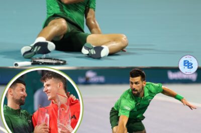Djokovic says losing to protege Mensik makes Miami defeat easier to take