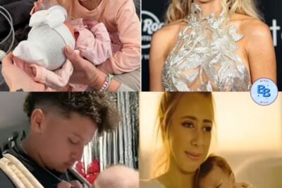 Brittany Mahomes UNVEILS Golden Raye’s Face for the First Time—Then Drops a SHOCKING Bombshell About Her Newborn!..