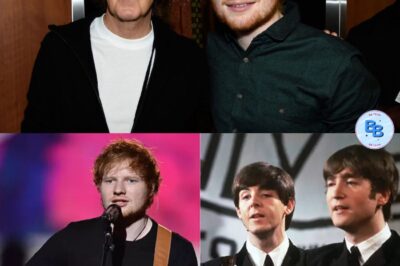 “Ed Sheeran Stuns with a Reimagined ‘In My Life’ – Paul McCartney and Ringo Starr Are Left in Awe!”