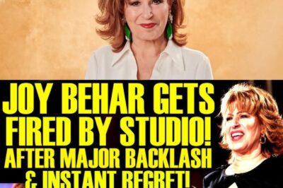 BREAKING: Co-host Joy Behar has been FIRED from The View? After decades on the show, she’s OUT – and the audience is cheering! One viewer even shouted right on stage, “She DESERVED it!” Was it something she said or something she did?