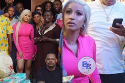 Cardi B Makes Boldy Surprise To Orphanage with Loads of Gifts In Nigeria.