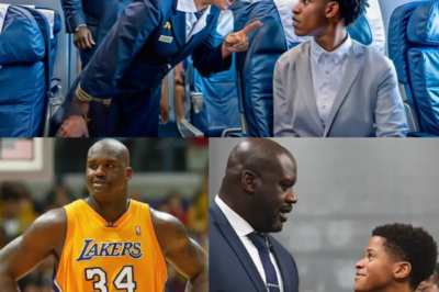 A flight attendant looked at a young Black boy and decided he didn’t deserve to sit in first class. She denied him with a cold stare, completely unaware that his father—Big Shaq—owned the aircraft. The moment he stepped forward to reveal the truth was something the entire cabin will never forget.