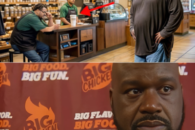 Big Shaq walks into his own restaurant, disguised as a regular customer—expecting a warm welcome, but instead, a waiter refuses to serve him. The shock on his face is real, but what happens next will leave you stunned. How could anyone treat the owner like this? You won’t believe the drama that unfolds.