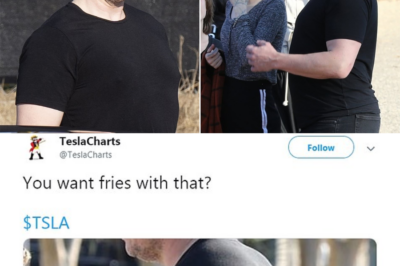 He’s going to need a Bigger F***ing Rocket: Elon Musk sports a fuller figure on family outing to pumpkin patch as business woes appear to be taking a physical toll