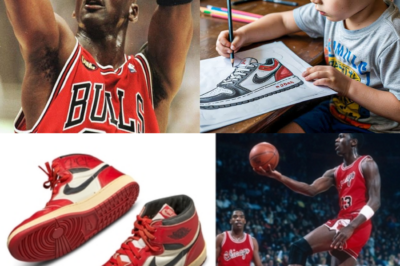 Basketball Legend Michael Jordan’s Unexpected School Visit: Captivated by a Young Fan’s Shoe Drawing, He Shocks Everyone by Announcing a Nationwide Art Contest, Offering a Million-Dollar Prize and a Chance to Collaborate on His Next Shoe Design, Sending Waves of Excitement Through Schools Across the Country.