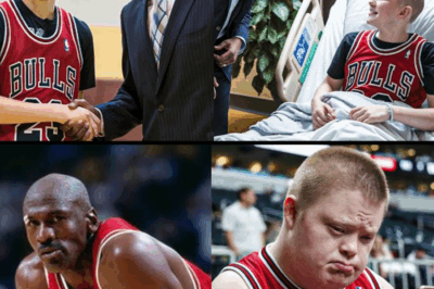 Michael Jordan’s Unforgettable Reunion: The Iconic Athlete Meets the Fan He Once Comforted in Hospital, Unleashing a Wave of Nostalgia and Joy – An Extraordinary Journey of Friendship, Fate, and the Lasting Impact of a Champion’s Compassionate Gesture!