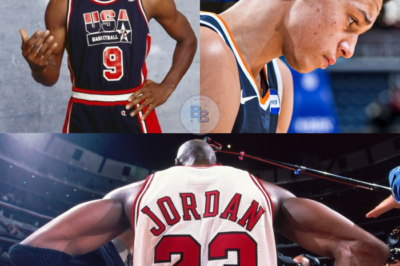 Unforgettable Night: Michael Jordan’s Surprise Appearance Transforms a Silent Stadium Into a Roaring Colosseum! Experience the Electrifying Atmosphere as the Basketball Legend Breathes Life Into a Game, Reaffirming His Status as an Eternal Hero Who Uplifts and Inspires Dreams Beyond the Court!