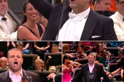 Tenor Joseph Calleja took center stage at the Royal Albert Hall for a spellbinding performance of Puccini’s Nessun Dorma during the iconic Last Night of the Proms. With Jiří Bělohlávek conducting the BBC Symphony Orchestra for the final time, the emotional weight of the moment was palpable. Calleja’s powerful, golden-toned vocals soared through the grand venue, captivating the audience in a performance that was both triumphant and bittersweet.