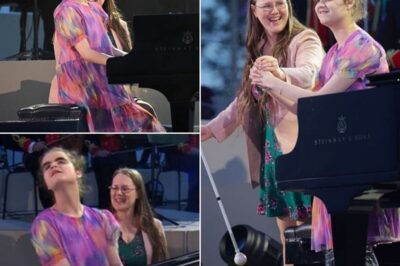 Lucy, the 13-year-old blind and neurodivergent piano prodigy, has once again stunned the world with her extraordinary talent. Performing Bach’s Prelude in C Major at Windsor Castle, she mesmerized a live audience of 20,000 and millions more watching on TV. Even Queen Camilla was left in awe, speechless at the sheer brilliance and emotional depth of the young virtuoso’s performance.