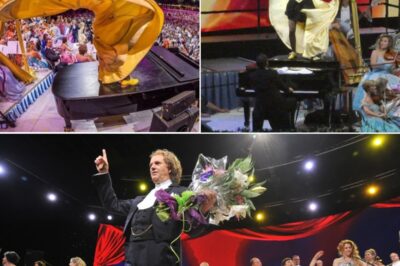 André Rieu’s 2017 Maastricht Concert Took an Unexpected Turn—The King of the Waltz Delivered a Rock & Roll Surprise with a High-Energy ‘Tutti Frutti’ Performance, Featuring Pianist Stéphanie Detry Dancing on the Piano in a Show-Stopping Moment!
