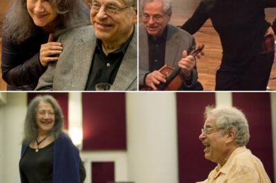 Itzhak Perlman and Martha Argerich Join Forces for a Breathtaking Recording of Bach, Schumann, and Brahms, Infusing Each Masterpiece with New Depth, Emotion, and Virtuosity That Will Captivate Classical Music Lovers Worldwide