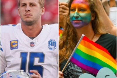 BREAKING: Jared Goff announces his refusal to celebrate Pride Month in June — he says “WOKE” doesn’t deserve to be commemorated, citing…