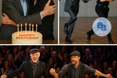 On a dazzling stage celebrating the legendary Dick Van Dyke’s 99th birthday, Derek Hough lit up the entire room with a high-energy performance of Step In Time. Dressed in a classic Broadway-inspired outfit, every move he made felt like a time machine—transporting the audience from the rooftops of old London to the brilliance of a modern stage. Derek danced not just with flawless technique, but with reverence and nostalgia. The crowd leapt to their feet, cheering wildly. This wasn’t just a performance—it was a heartfelt tribute, a living bridge connecting the golden past to a vibrant present, honoring legacy with every beat.