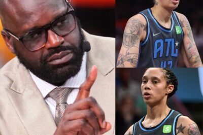 “ENOUGH IS ENOUGH!” Shaquille O’Neal EXPLODES Over Brittney Griner’s ‘Woke Stunt’ — Says She’s an EMBARRASSMENT to America and ‘UNWORTHY’ of Representing the Nation… What She Did Left Him FURIOUS!