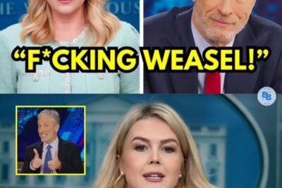 SH0CKING: Jon Stewart Questions Karoline Leavitt’s College Degree—But She Schools Him Live on Air-nana