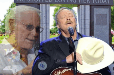 He didn’t say a word—just took off his hat. And suddenly, the Grand Ole Opry fell silent. At George Jones’s funeral in 2013, Alan Jackson stepped forward, voice trembling, and sang a line that carried decades of heartache: “He said, ‘I’ll love you ’til I die’…” It wasn’t just a song. It was a sacred goodbye. “He Stopped Loving Her Today” almost never made it—too sad, too final. Even George doubted it. But when it finally aired in 1980, it didn’t just hit No. 1—it defined country music. That day, Alan wasn’t just honoring a friend. He was giving voice to every grief we’ve ever carried—and reminding us why this song still echoes in every country soul.