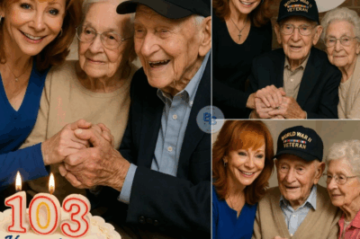 Reba McEntire Unexpectedly Gives Up Her Private Jet for a 102-Year-Old Man to Reunite with His Wartime Love in France — But the Gift He Brought Back Changed Her Birthday Forever…