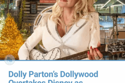 Dolly Parton’s Dollywood Overtakes Disney as America’s Favorite Theme Park!