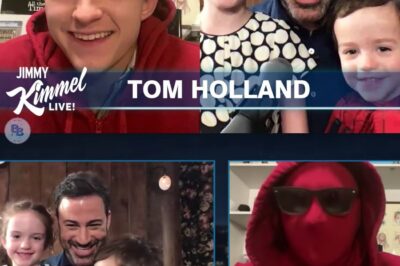 Spiderman star Tom Holland surprises Jimmy Kimmel’s son Billy for his third birthday