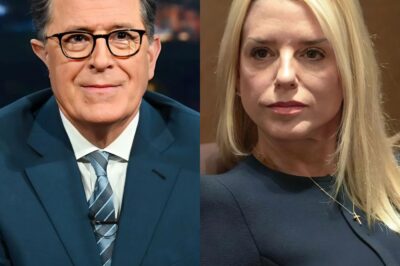 THIS JUST HAPPENED: Pam Bondi STUNS Stephen Colbert LIVE on ‘The Late Show’ With BRUTAL Comeback—Audience Gasps, Colbert Left Speechless, and Producers Reportedly Panicked as Segment Spirals Out of Control!