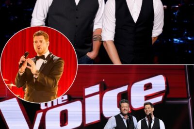 Without any prior introduction, no teaser or big promotion, Michael Bublé and Blake Shelton suddenly appeared in the middle of the semi-final night of The Voice, stepping out under the dim light, holding a mic and guitar, and giving the audience a ballad in gratitude to the soldiers far from home. The name of the song was not announced, but each lyric seemed to be written from the heart: talking about nostalgia, sacrifice, and the silence of soldiers who never complain.