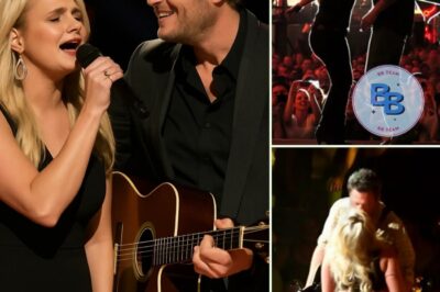 BLAKE SHELTON CRASHED MIRANDA LAMBERT’S SHOW… THEN KISSED HER ON STAGE — AND THE CROWD WENT WILD!