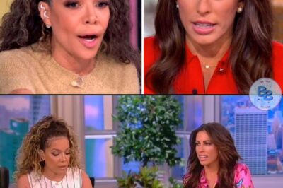 TENSION EXPLODES ON ‘THE VIEW’ SET: Sunny Hostin and Alyssa Farah engage in a fiery backstage argument that shocks the entire crew! Producers rush to intervene as tempers flare over a controversial political debate. Fans are left stunned by the drama behind their favorite show’s seemingly calm surface.