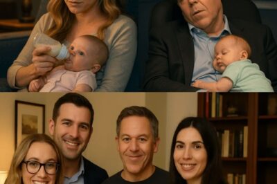 Kat Timpf and Greg Gutfeld’s co-parenting adventure becomes a reality TV sensation – midnight feedings, workplace naps, and Fox News baby mayhem.