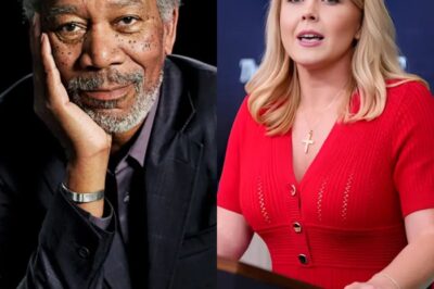 Morgan Freeman Harshly Confronts Karoline Leavitt About Racism and Inequality During Live Broadcast