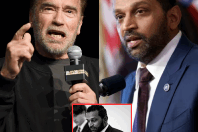 Kash Patel LOSES IT as Arnold Schwarzenegger EXPOSES Shocking Truth