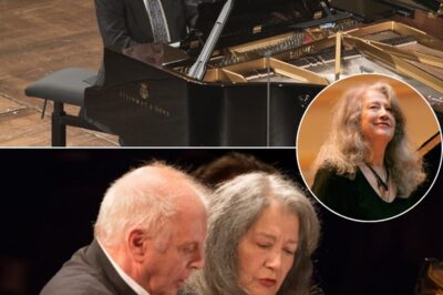 A meeting of legends—Martha Argerich and Daniel Barenboim, two of the greatest pianists of our time, deliver a breathtaking performance of Mozart’s Sonata for Two Pianos in D Major, K. 448. Both hailing from Buenos Aires, their lifelong musical journeys have led them to this extraordinary collaboration, a true celebration of artistry and mutual understanding.Their seamless dialogue at the keyboard is nothing short of magical, as they weave through Mozart’s intricate passages with unmatched precision and warmth. The andante, in particular, is a masterclass in musical conversation, where every phrase breathes with emotion and nuance.This performance is not just a recital—it is history in the making, a rare moment where two titans of classical music unite to create something truly transcendent.