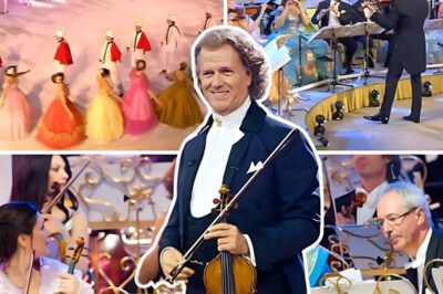 Close your eyes and imagine a serene frozen lake, the laughter of skaters echoing across the icy expanse, and snowflakes dancing in the crisp winter air. André Rieu and His Johann Strauss Orchestra brought this vision to life with their mesmerizing performance of “The Skaters Waltz.”