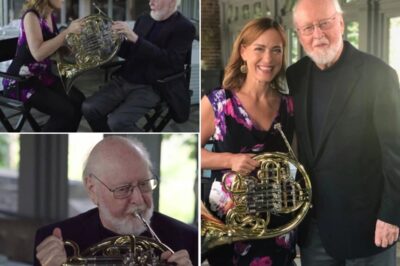 When legendary composer John Williams, at 93 years old, was challenged to play the French horn, fans couldn’t help but wonder—was the Force strong with this one? Known for his iconic film scores, Williams is no stranger to orchestras, but picking up an instrument himself was a rare sight. As he gave it a shot, the moment was both humorous and heartwarming, proving that even a musical genius can have some fun outside his usual realm. Did he nail it? You’ll have to see for yourself!