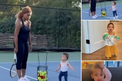 Serena Williams Starts Teaching Tennis to 14-Month-Old Daughter Adira in Adorable Video: ‘When’s Too Early?’