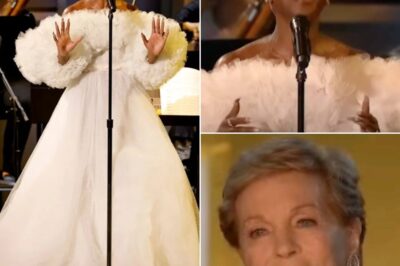 It was a moment of pure magic when Cynthia Erivo honored the legendary Julie Andrews with a stunning performance of Edelweiss. As the beloved star of The Sound of Music watched from the audience, Erivo’s delicate yet powerful vocals breathed new life into the cherished classic. The room fell silent, captivated by her heartfelt delivery, while Andrews, visibly moved, smiled warmly. The emotional tribute was a testament to both Erivo’s extraordinary talent and the timeless beauty of the song that has touched generations.