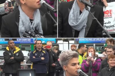 Adam Lambert Stuns the Crowd as He Transforms a Busy City Street Into a Thrilling Stage With a Heart-Stopping Performance of ‘Whataya Want From Me,’ Leaving Everyone Breathless and Reminding the World Why He’s One of Music’s Most Captivating Stars