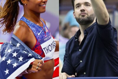Serena Williams’ husband Alexis Ohanian seethes with anger after Gabby Thomas calls out gambler verbally abusing her in public